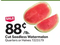 Stop&Shop Cut Seedless Watermelon offer