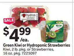 Stop&Shop Green Kiwi or Hydroponic Strawberries offer