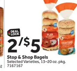 Stop&Shop Stop & Shop Bagels offer