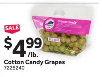 Stop&Shop Cotton Candy Grapes offer