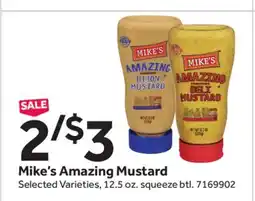 Stop&Shop Mike's Amazing Mustard offer