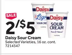 Stop&Shop Daisy Sour Cream offer