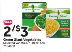 Stop&Shop Green Giant Vegetables offer