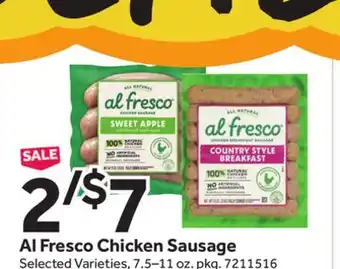 Stop&Shop Al Fresco Chicken Sausage offer