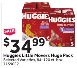 Stop&Shop Huggies Little Movers Huge Pack offer