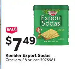 Stop&Shop Keebler Export Sodas offer