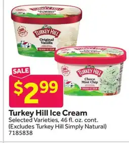 Stop&Shop Turkey Hill Ice Cream offer
