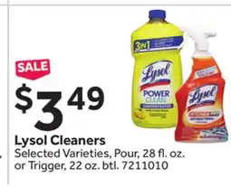 Stop&Shop Lysol Cleaners offer
