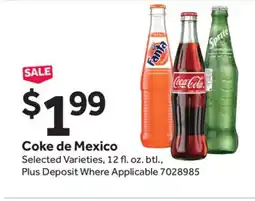 Stop&Shop Coke de Mexico offer