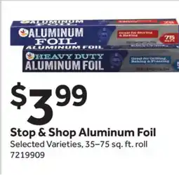 Stop&Shop Stop & Shop Aluminum Foil offer
