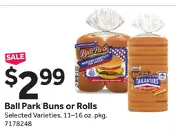 Stop&Shop Ball Park Buns or Rolls offer