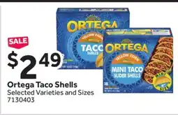 Stop&Shop Ortega Taco Shells offer