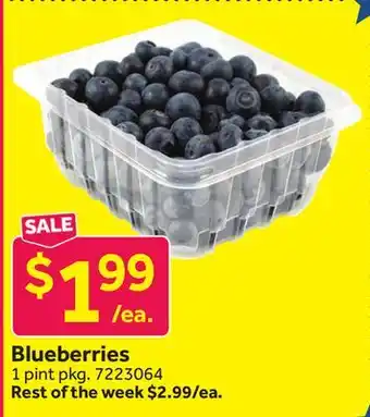 Stop&Shop Blueberries offer