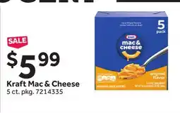 Stop&Shop Kraft Mac & Cheese offer