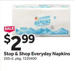 Stop&Shop Stop & Shop Everyday Napkins offer