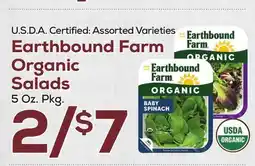 DeCicco & Sons Earthbound Farm Organic Salads offer
