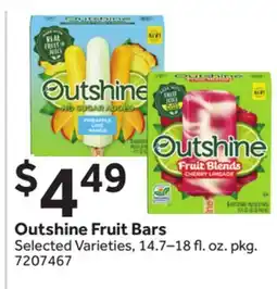 Stop&Shop Outshine Fruit Bars offer
