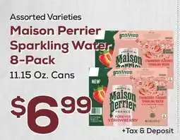 DeCicco & Sons Maison Perrier Sparkling Water 8-Pack offer