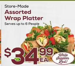 DeCicco & Sons Assorted Wrap Platter offer