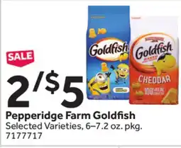 Stop&Shop Pepperidge Farm Goldfish offer