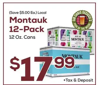 DeCicco & Sons Montauk 12-Pack offer