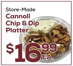 DeCicco & Sons Cannoli Chip & Dip Platter offer