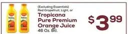 DeCicco & Sons Tropicana Pure Premium Orange Juice offer