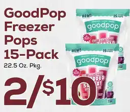 DeCicco & Sons GoodPop Freezer Pops 15-Pack offer