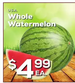 DeCicco & Sons Whole Watermelon offer