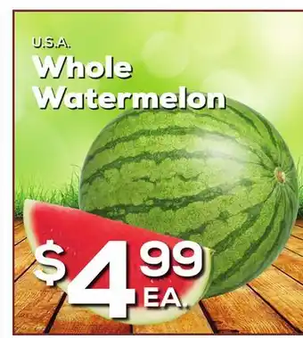 DeCicco & Sons Whole Watermelon offer
