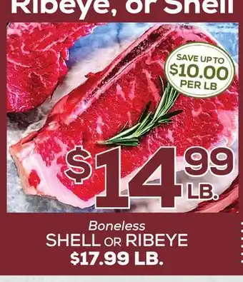 DeCicco & Sons SHELL or RIBEYE offer