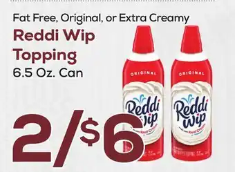 DeCicco & Sons Reddi Wip Topping offer