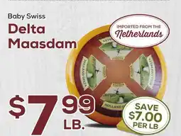 DeCicco & Sons Baby Swiss Delta Maasdam offer