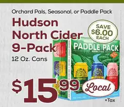 DeCicco & Sons Hudson North Cider 9-Pack offer
