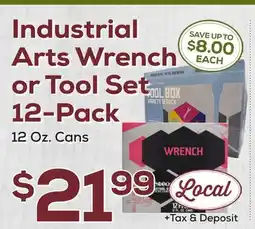 DeCicco & Sons Industrial Arts Wrench or Tool Set 12-Pack offer