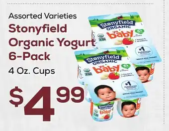 DeCicco & Sons Stonyfield Organic Yogurt 6-Pack offer