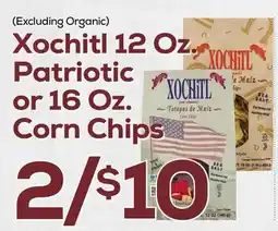 DeCicco & Sons Xochitl 12 Oz. Patriotic or 16 Oz. Corn Chips offer