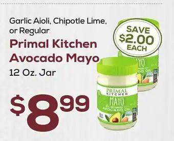 DeCicco & Sons Primal Kitchen Avocado Mayo offer