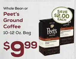DeCicco & Sons Peet's Ground Coffee offer