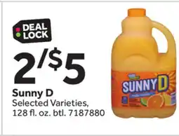 Stop&Shop Sunny D offer