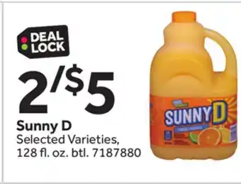 Stop&Shop Sunny D offer