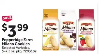 Stop&Shop Pepperidge Farm Milano Cookies offer