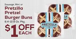 DeCicco & Sons Pretzilla Pretzel Burger Buns offer