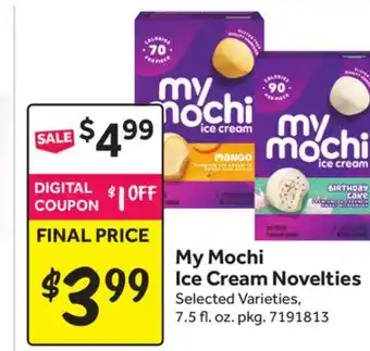 Stop&Shop My Mochi Ice Cream Novelties offer