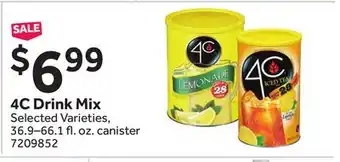 Stop&Shop 4C Drink Mix offer