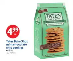 Lidl Tates Bake Shop mint chocolate chip cookies offer