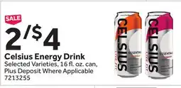 Stop&Shop Celsius Energy Drink offer