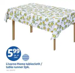 Lidl Livarno Home tablecloth/table runner offer