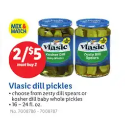 Lidl Vlasic dill pickles offer