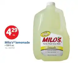 Lidl Milo's lemonade offer